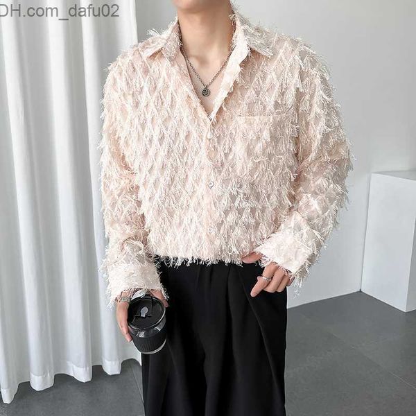men's sweaters 2023 brand clothing men's spring casual long sleeved casual shirt men's edge decoration high-quality loose fit, White;black
men's sweaters 2023 brand clothing men's spring casual long sleeved casual shirt men's edge decoration high-quality loose fit, White;black