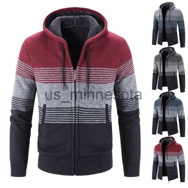 men's sweaters zipper cardigan sweater for men color matching knitted warm autumn winter jacket men clothing jersey hombre j230721, White;black
men's sweaters zipper cardigan sweater for men color matching knitted warm autumn winter jacket men clothing jersey hombre j230721, White;black