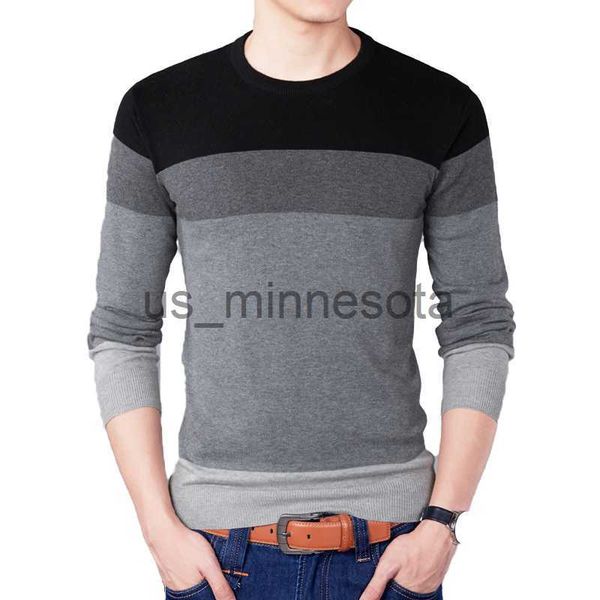 men's sweaters 2022 autumn fashion brand casual sweater oneck striped slim fit mens sweaters pullovers men pull homme contrast color kn, White;black
men's sweaters 2022 autumn fashion brand casual sweater oneck striped slim fit mens sweaters pullovers men pull homme contrast color kn, White;black