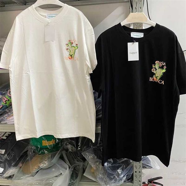 2023 summer casablanca cactus print t-shirts for men women tennis club casa blanca t shirt tee graphic t shirts, White;black
2023 summer casablanca cactus print t-shirts for men women tennis club casa blanca t shirt tee graphic t shirts, White;black