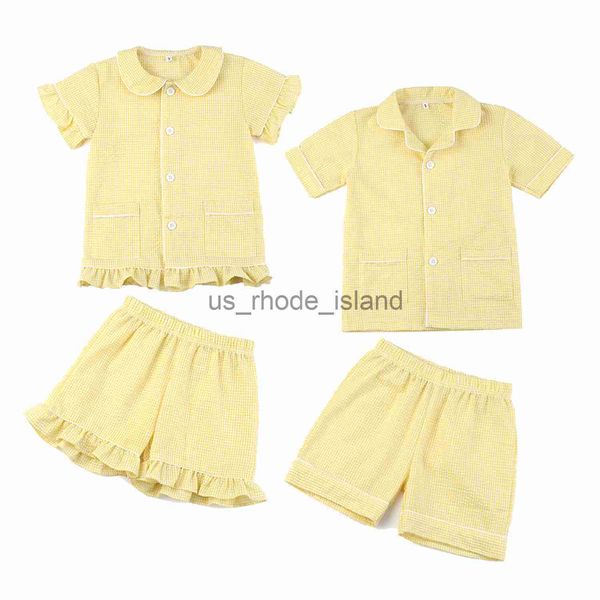 pajamas summer toddler girls sleepwear kids easter pyjamas cotton seersucker boys clothes pajamas set x0721, Blue;red
pajamas summer toddler girls sleepwear kids easter pyjamas cotton seersucker boys clothes pajamas set x0721, Blue;red