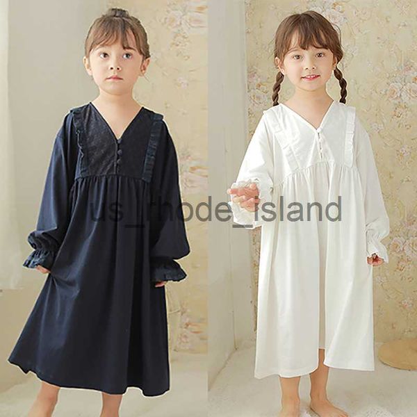 pajamas spring children girl loose dress princess sleepwear sleepshirts vintage v neck nightgowns.victorian kid pajamas nightdress 11t x0721, Blue;red
pajamas spring children girl loose dress princess sleepwear sleepshirts vintage v neck nightgowns.victorian kid pajamas nightdress 11t x0721, Blue;red
