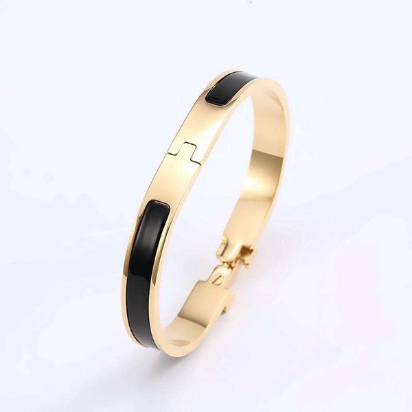 h brand bracelet gold, rose,gold silver luxury 1719cm bracelet new enamel 18k male and female couple jewelry 8 mm wide wholesale female desi
h brand bracelet gold, rose,gold silver luxury 1719cm bracelet new enamel 18k male and female couple jewelry 8 mm wide wholesale female desi