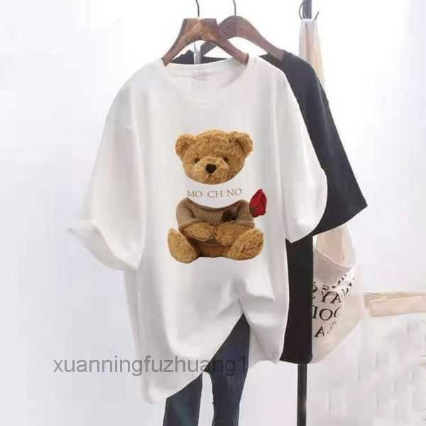designer womens summer italian luxury brands cartoon bear stamp cotton round neck for outdoor leisure couple clothing mens womens shirt uouj, White
designer womens summer italian luxury brands cartoon bear stamp cotton round neck for outdoor leisure couple clothing mens womens shirt uouj, White