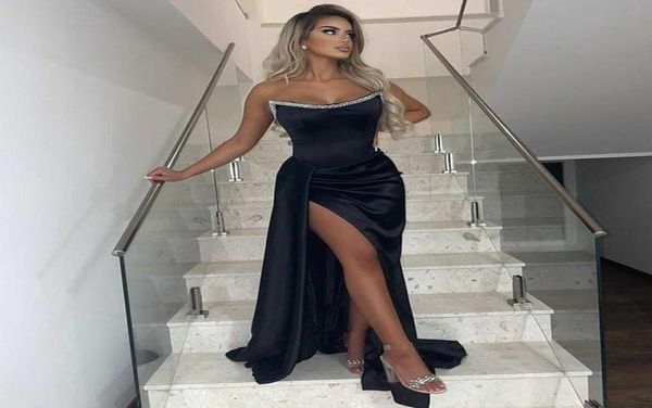 2022 black prom dresses beaded strapless side split long dress for bride special occasion zipper back cocktail party evening 2151843
2022 black prom dresses beaded strapless side split long dress for bride special occasion zipper back cocktail party evening 2151843