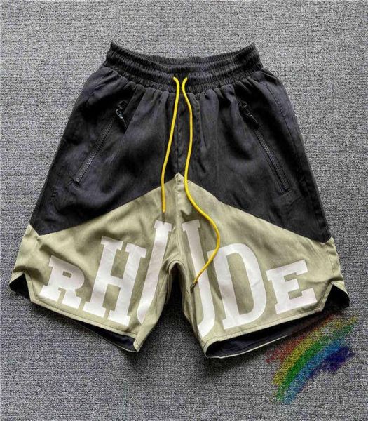 short shorts men women 11 white washed black green splicing mesh breeches oversizedc5vv5715042, White;black
short shorts men women 11 white washed black green splicing mesh breeches oversizedc5vv5715042, White;black