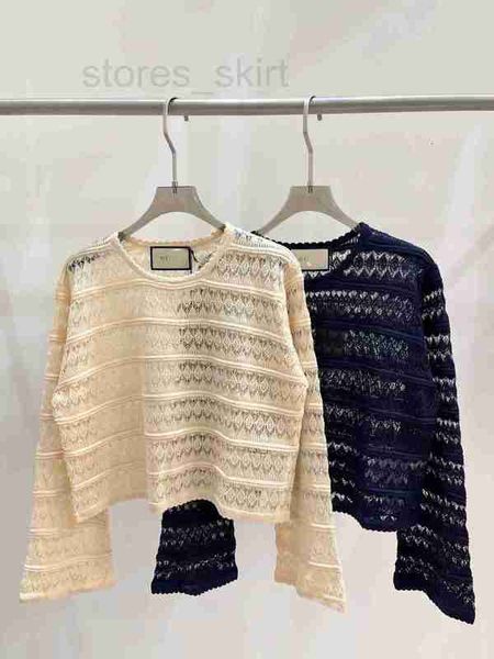 women's knits & tees designer g label 23 autumn/summer new product hollow hook flower knitwear lace style pullover long sleeve fq9l, White
women's knits & tees designer g label 23 autumn/summer new product hollow hook flower knitwear lace style pullover long sleeve fq9l, White