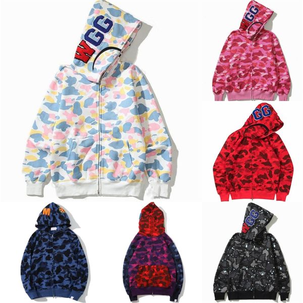 men's designer hoodie embroidered shark mouth pattern hoodie camouflage printed sweatshirt cotton cardigan hoodie sportwear jacket m-3x, Black
men's designer hoodie embroidered shark mouth pattern hoodie camouflage printed sweatshirt cotton cardigan hoodie sportwear jacket m-3x, Black