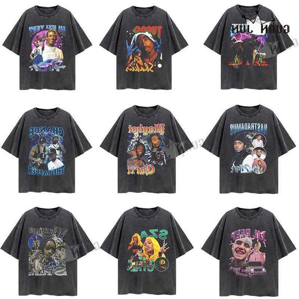 men's t-shirts vintage 90s hip hop t shirt women retro washed 100% cotton tees tupac palyboi rapper tshirt 2023 streetwear hi whfx, White
men's t-shirts vintage 90s hip hop t shirt women retro washed 100% cotton tees tupac palyboi rapper tshirt 2023 streetwear hi whfx, White
