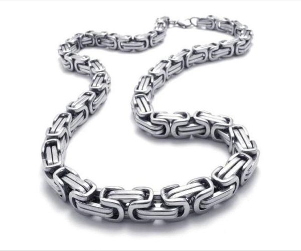 20 40 inches selling 8mm wide silver byzantine chain stainless steel jewelry mens necklace pick lenght ship6523224
20 40 inches selling 8mm wide silver byzantine chain stainless steel jewelry mens necklace pick lenght ship6523224