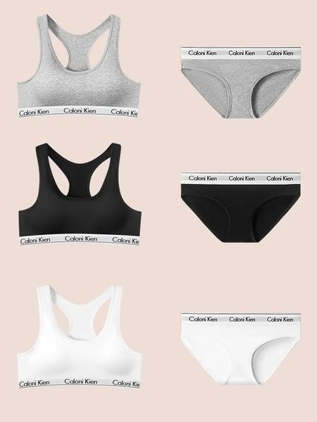 caloni ck women's underwear sports i-tank set fitness running base wear bra over, White
caloni ck women's underwear sports i-tank set fitness running base wear bra over, White