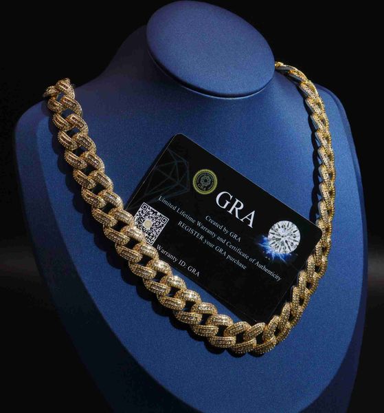 sale jewelry bling iced out necklace chokers s925 vvs moissanite diamond cuban link chain for hip hop rapper, Silver
sale jewelry bling iced out necklace chokers s925 vvs moissanite diamond cuban link chain for hip hop rapper, Silver
