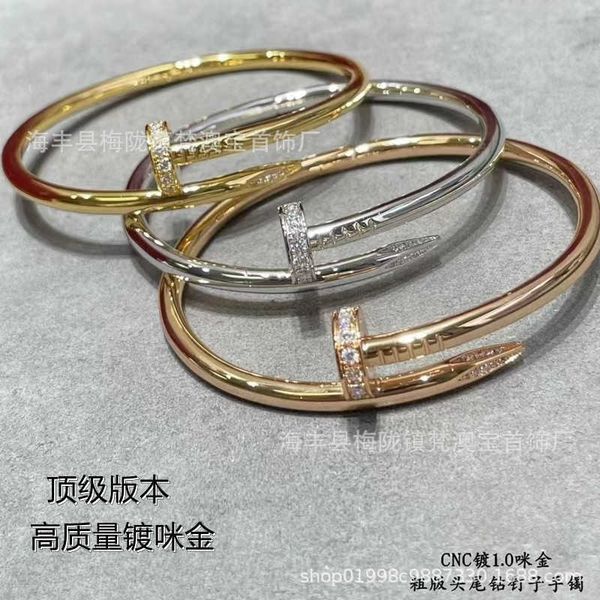 nail bracelet slim narrow version wide edition head and tail diamond without diamonds squint gold v fashion network popular mensa ndw omensb, Golden;silver
nail bracelet slim narrow version wide edition head and tail diamond without diamonds squint gold v fashion network popular mensa ndw omensb, Golden;silver
