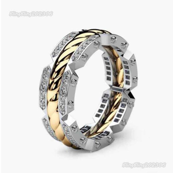 blingbling vvs moissanite ring 100% 925 sterling ring plated two-color ring popular men's and women's engagement hand jewelry silv, Silver
blingbling vvs moissanite ring 100% 925 sterling ring plated two-color ring popular men's and women's engagement hand jewelry silv, Silver