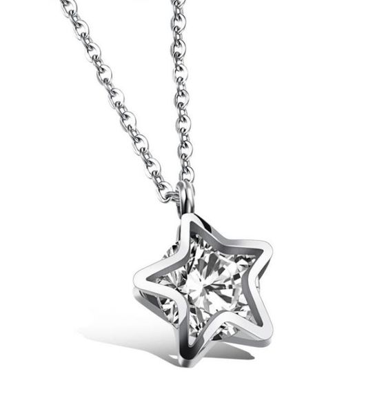 sparkling shine solitaire cz inlay twinkle little star pendant necklace9983087, Silver
sparkling shine solitaire cz inlay twinkle little star pendant necklace9983087, Silver