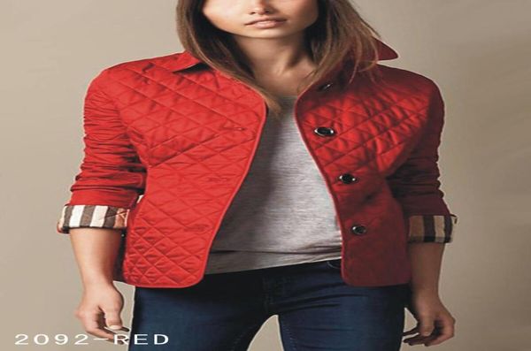 medigo133 whole new women jacket spring autumn coat fashion cotton slim jacket british style plaid quilting padded parkas8872711, Black;brown
medigo133 whole new women jacket spring autumn coat fashion cotton slim jacket british style plaid quilting padded parkas8872711, Black;brown