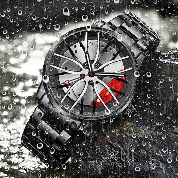 watches luxury mens sports car wheel fashion men stainless steel creative hub waterproof quartz watch reloj hombre 220726, Slivery;golden
watches luxury mens sports car wheel fashion men stainless steel creative hub waterproof quartz watch reloj hombre 220726, Slivery;golden