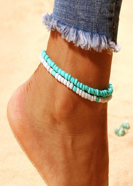 2pcsset double layer string rice beaded anklet charming women beach bohemia styles multilayer bead friendship anklet bracelet jew5357012, Red;blue
2pcsset double layer string rice beaded anklet charming women beach bohemia styles multilayer bead friendship anklet bracelet jew5357012, Red;blue