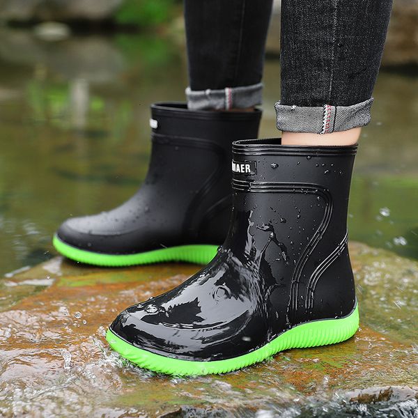 safety shoes rain boots man's fashion ankle round toe plarform outdoor nonslip slip on men fishing 230721, Black;brown
safety shoes rain boots man's fashion ankle round toe plarform outdoor nonslip slip on men fishing 230721, Black;brown
