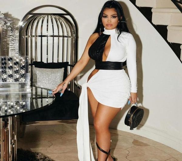 casual dresses cut out one shoulder bodycon party dress women elegant evening birthday for club long sleeve white mini1053306, Black;gray
casual dresses cut out one shoulder bodycon party dress women elegant evening birthday for club long sleeve white mini1053306, Black;gray