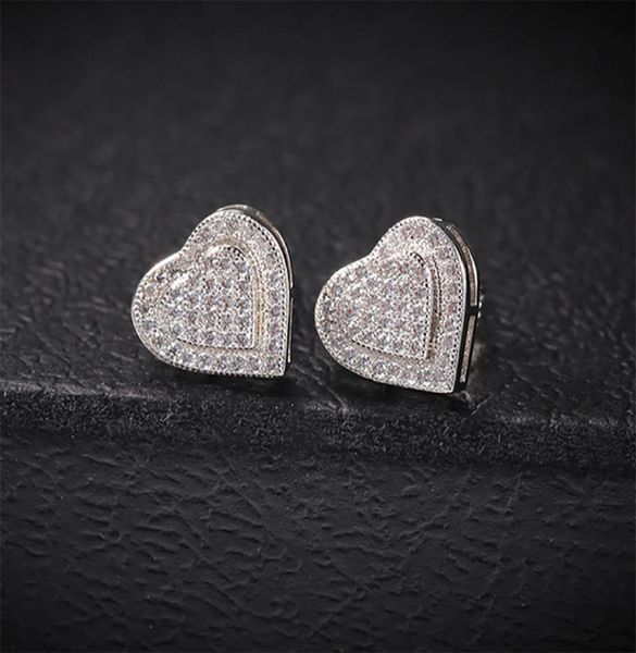 double layer love heart drop earrings stud 1 pair casual 925 silver iced out diamond micro pave cubic zircon earring men women gif1055992, Golden;silver
double layer love heart drop earrings stud 1 pair casual 925 silver iced out diamond micro pave cubic zircon earring men women gif1055992, Golden;silver