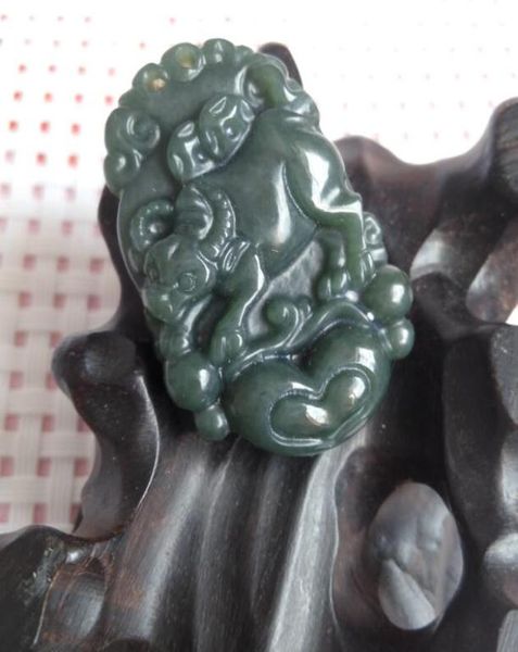 china039s xinjiang hetian jade zodiac cattle peace pendant with d31280392, Silver
china039s xinjiang hetian jade zodiac cattle peace pendant with d31280392, Silver