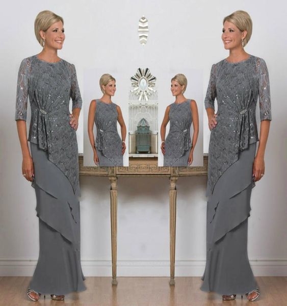 grey mother of the bride dresses long lace sequined ankle length half long sleeves mother039s gowns wedding guest dress plus si9440883, Black;red
grey mother of the bride dresses long lace sequined ankle length half long sleeves mother039s gowns wedding guest dress plus si9440883, Black;red