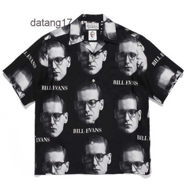2023 men's graffiti oversized casual short sleeve movie collection spotted pattern wacko maria hawaiian women silk shirt beach tees clo, White;black
2023 men's graffiti oversized casual short sleeve movie collection spotted pattern wacko maria hawaiian women silk shirt beach tees clo, White;black