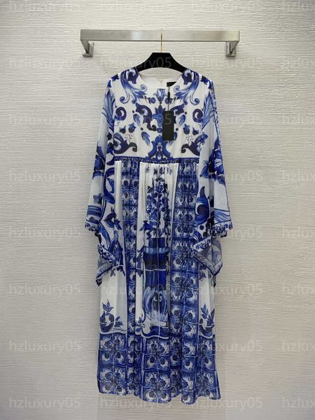 summer party dresses for women designer luxury skirts celadon printing wide sleeve round neck waist slimming long skirt elegant womens desig, Black;gray
summer party dresses for women designer luxury skirts celadon printing wide sleeve round neck waist slimming long skirt elegant womens desig, Black;gray