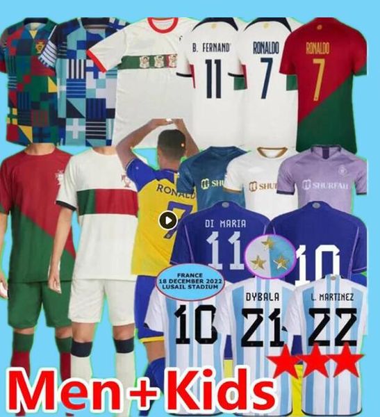 3 star argentina al nassr fc soccer jerseys 2023 portugal cr7 men kids ronaldo bernardo joao felix child football shirts boys 22 23 messis j, Black;yellow
3 star argentina al nassr fc soccer jerseys 2023 portugal cr7 men kids ronaldo bernardo joao felix child football shirts boys 22 23 messis j, Black;yellow