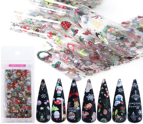 10pcspack christmas decorations for nails mix colorful transfer nail foil sticker snow flower elk gift santa adhesive paper5652314, Black
10pcspack christmas decorations for nails mix colorful transfer nail foil sticker snow flower elk gift santa adhesive paper5652314, Black