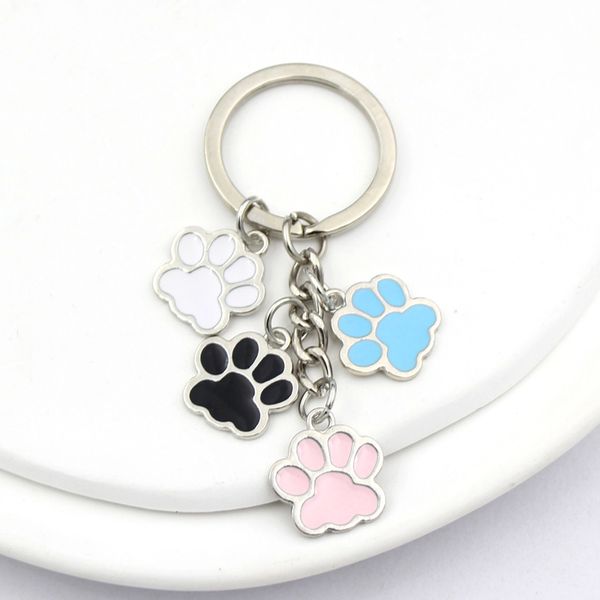 wholesale cute pawprint keychain enamel black white blue pink pawprint key rings car key holder bag pendant accessories women jewelry gift, Slivery;golden
wholesale cute pawprint keychain enamel black white blue pink pawprint key rings car key holder bag pendant accessories women jewelry gift, Slivery;golden