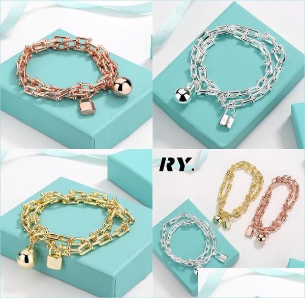 charm bracelets charm bracelets love ball lock double bracelet fine jewelry for women gold sier pseiras famous drop delivery 2022 9902060, Golden;silver
charm bracelets charm bracelets love ball lock double bracelet fine jewelry for women gold sier pseiras famous drop delivery 2022 9902060, Golden;silver
