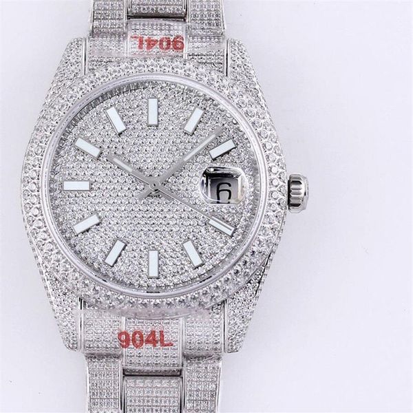 full diamond mens watch 41mm automatic mechanical watches diamond bezel waterproof sapphire wristwatches diamondstudded steel brac282p, Slivery;brown
full diamond mens watch 41mm automatic mechanical watches diamond bezel waterproof sapphire wristwatches diamondstudded steel brac282p, Slivery;brown