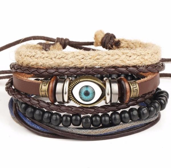 new fashion accessories anchor bead leather bracelets bangles 34 pcs 1 set multilayer braided wristband bracelet men7646287, Golden;silver
new fashion accessories anchor bead leather bracelets bangles 34 pcs 1 set multilayer braided wristband bracelet men7646287, Golden;silver