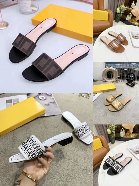 designer slippers women's sandals embroidered leather beach brown linen slippers box and dust bag fashion comfortable women's flat, Black
designer slippers women's sandals embroidered leather beach brown linen slippers box and dust bag fashion comfortable women's flat, Black