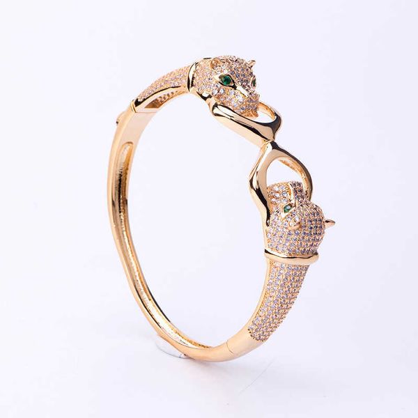fashion accessories personalized and domineering bearded double headed leopard bracelet with gold plated and zircon inlaid animal leopard sh, Silver
fashion accessories personalized and domineering bearded double headed leopard bracelet with gold plated and zircon inlaid animal leopard sh, Silver