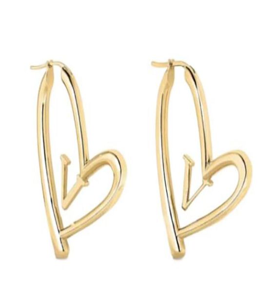 big size fashion gold heart hoop huggie earrings for women party wedding lovers gift jewelry engagement with box nrj8585028, Golden;silver
big size fashion gold heart hoop huggie earrings for women party wedding lovers gift jewelry engagement with box nrj8585028, Golden;silver