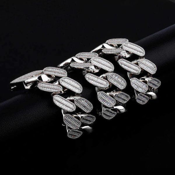 xishuo hip-hop 39 mm thick iced out cuban link chain white gold plated cubic zirconia necklace, Silver
xishuo hip-hop 39 mm thick iced out cuban link chain white gold plated cubic zirconia necklace, Silver