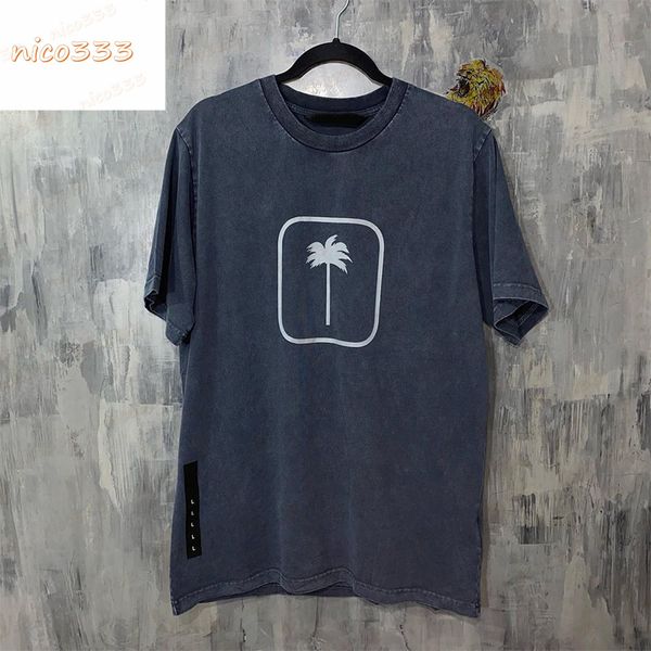 23ss coconut washed do old letters printed pattern cotton round neck loose versatile casual men and women short sleeve, White;black
23ss coconut washed do old letters printed pattern cotton round neck loose versatile casual men and women short sleeve, White;black