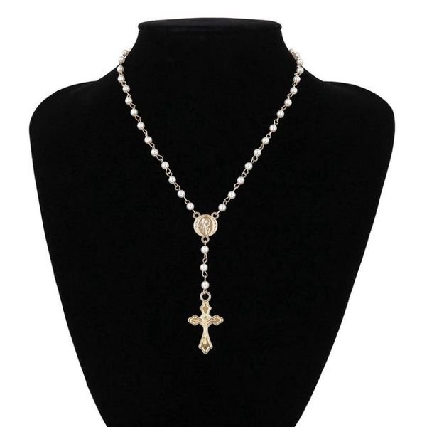 catholic rosary beads cross necklace women statement religious jewelry gold lin chain multilayers choker necklace vintage9634450, Silver
catholic rosary beads cross necklace women statement religious jewelry gold lin chain multilayers choker necklace vintage9634450, Silver