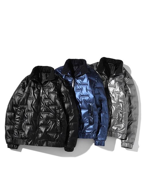high end men's autumn and winter fashion plush thickened down jacket short outdoor windproof jacket, Black
high end men's autumn and winter fashion plush thickened down jacket short outdoor windproof jacket, Black
