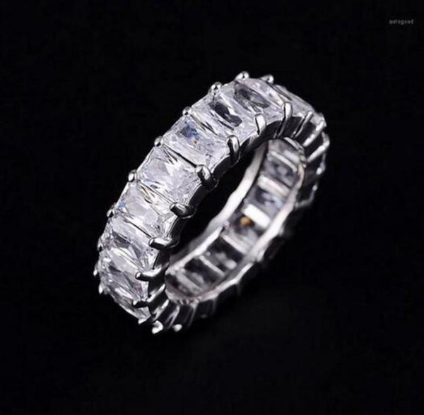 925 silver pave setting full square simulated diamond cz eternity band engagement wedding stone rings size 5 6 7 8 9 10 11 121210o4834701, Golden;silver
925 silver pave setting full square simulated diamond cz eternity band engagement wedding stone rings size 5 6 7 8 9 10 11 121210o4834701, Golden;silver