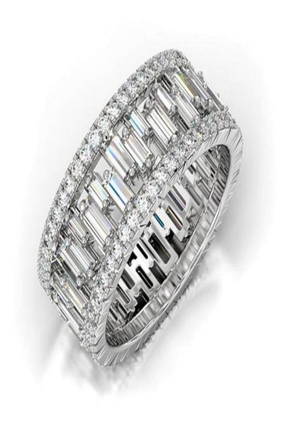 new arrival stunning luxury jewelry 925 sterling silverrose gold fill t princess cut white z cz diamond womem wedding band ri4939781, Slivery;golden
new arrival stunning luxury jewelry 925 sterling silverrose gold fill t princess cut white z cz diamond womem wedding band ri4939781, Slivery;golden