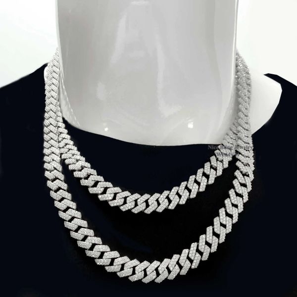 gra certificated 10mm iced out hip hop thick heavy vvs moissanite cuban chain with diamonds, Silver
gra certificated 10mm iced out hip hop thick heavy vvs moissanite cuban chain with diamonds, Silver