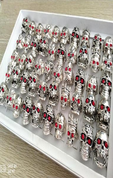 50pcs red cz eyes skull carved metal rings men skelekon retro vintage big silver ring fashion party gifts man accessories size mix3205831, Golden;silver
50pcs red cz eyes skull carved metal rings men skelekon retro vintage big silver ring fashion party gifts man accessories size mix3205831, Golden;silver
