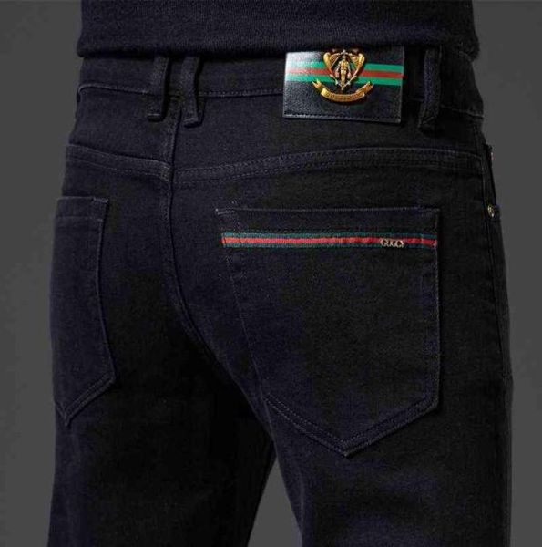 2022 men039s jeans tshirts slim fit small feet autumn winter straight tube pure black elastic korean boys039 jean7623425, Blue
2022 men039s jeans tshirts slim fit small feet autumn winter straight tube pure black elastic korean boys039 jean7623425, Blue