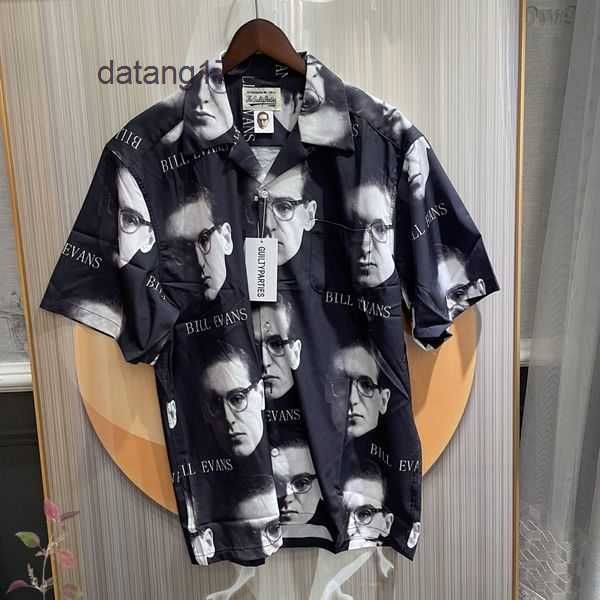 2023 men's graffiti oversized casual short sleeve movie collection spotted pattern wacko maria hawaiian women silk shirt beach tees clo, White;black
2023 men's graffiti oversized casual short sleeve movie collection spotted pattern wacko maria hawaiian women silk shirt beach tees clo, White;black