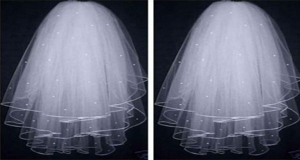 2022 two layer short tulle wedding bridal veils with beading ribbon edge accessories for bridal2423793, Black
2022 two layer short tulle wedding bridal veils with beading ribbon edge accessories for bridal2423793, Black