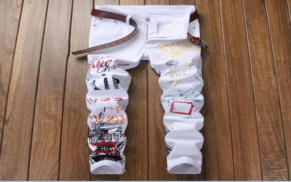popular men039s printing luxury white jeans designer men jeans hole famous brand slim fit mens printed jeans biker denim pa3869922, Blue
popular men039s printing luxury white jeans designer men jeans hole famous brand slim fit mens printed jeans biker denim pa3869922, Blue